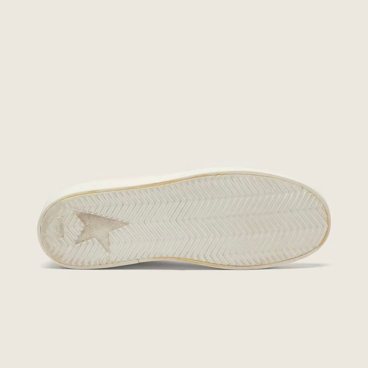 Golden Goose Super-Star Stardan in total white leather(Unisex)