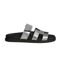 Hermès Chypre Sandals 'Gris Argenté'