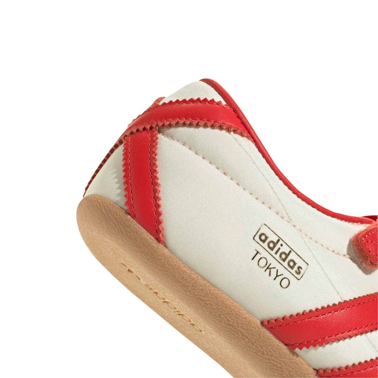 Adidas Tokyo Mary Jane White Red ballet flats