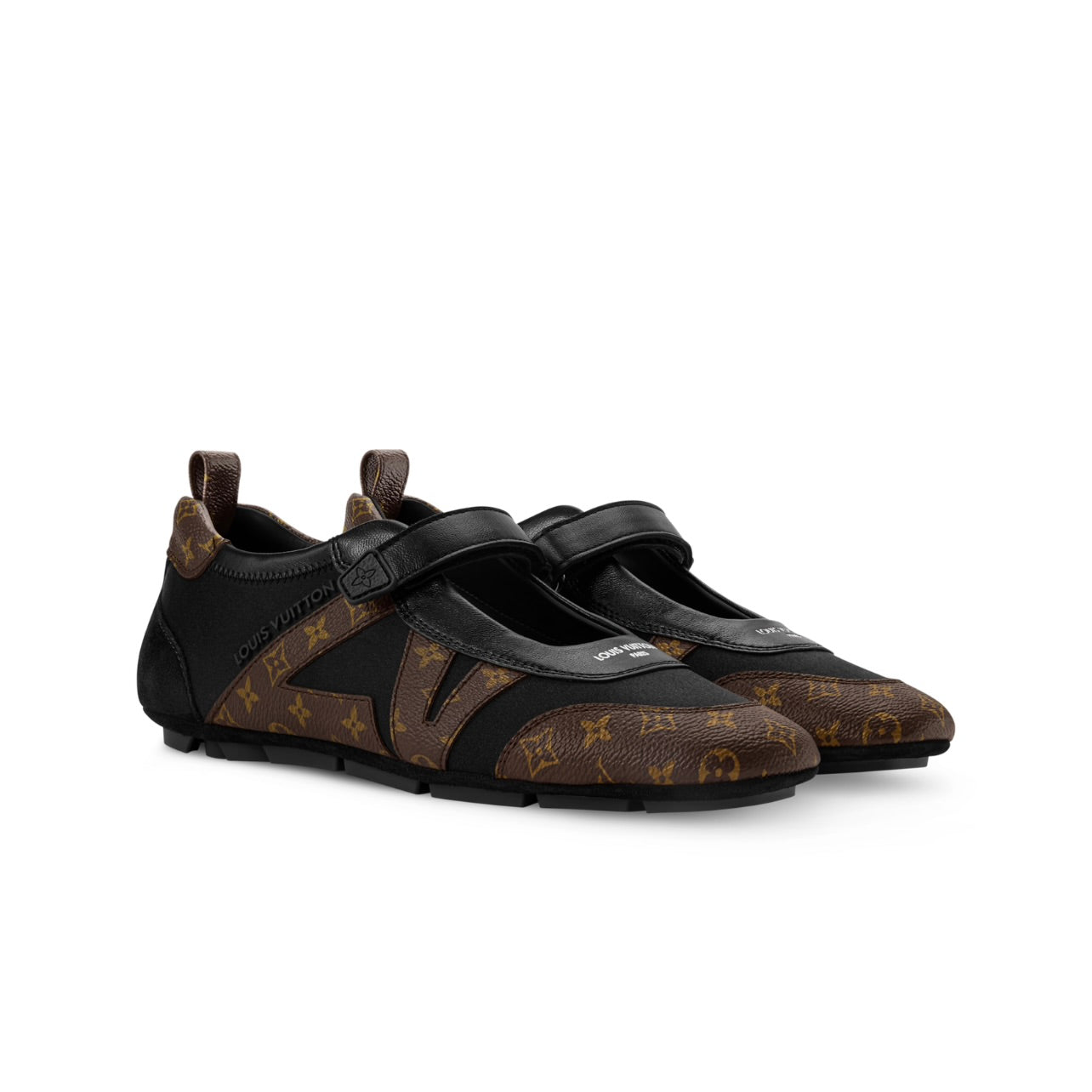 Louis Vuitton Sneakerina Mary Jane Black