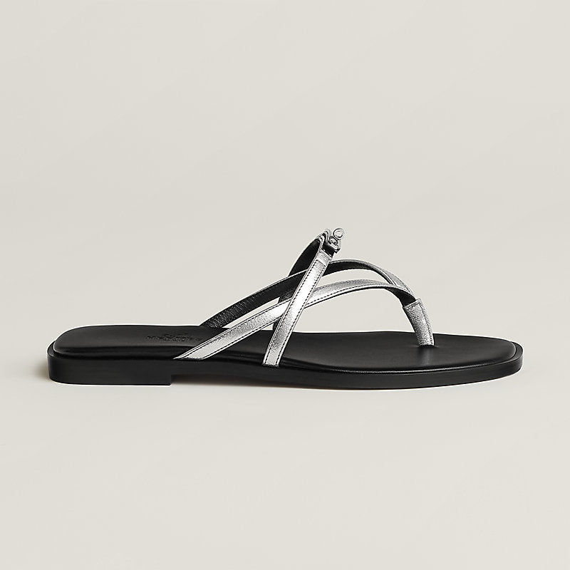 Hermès Miss sandal 'Gris Argenté'