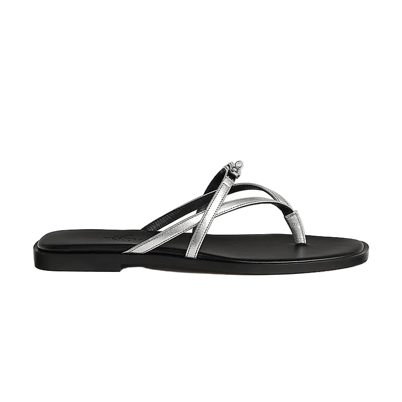 Hermès Miss sandal 'Gris Argenté'