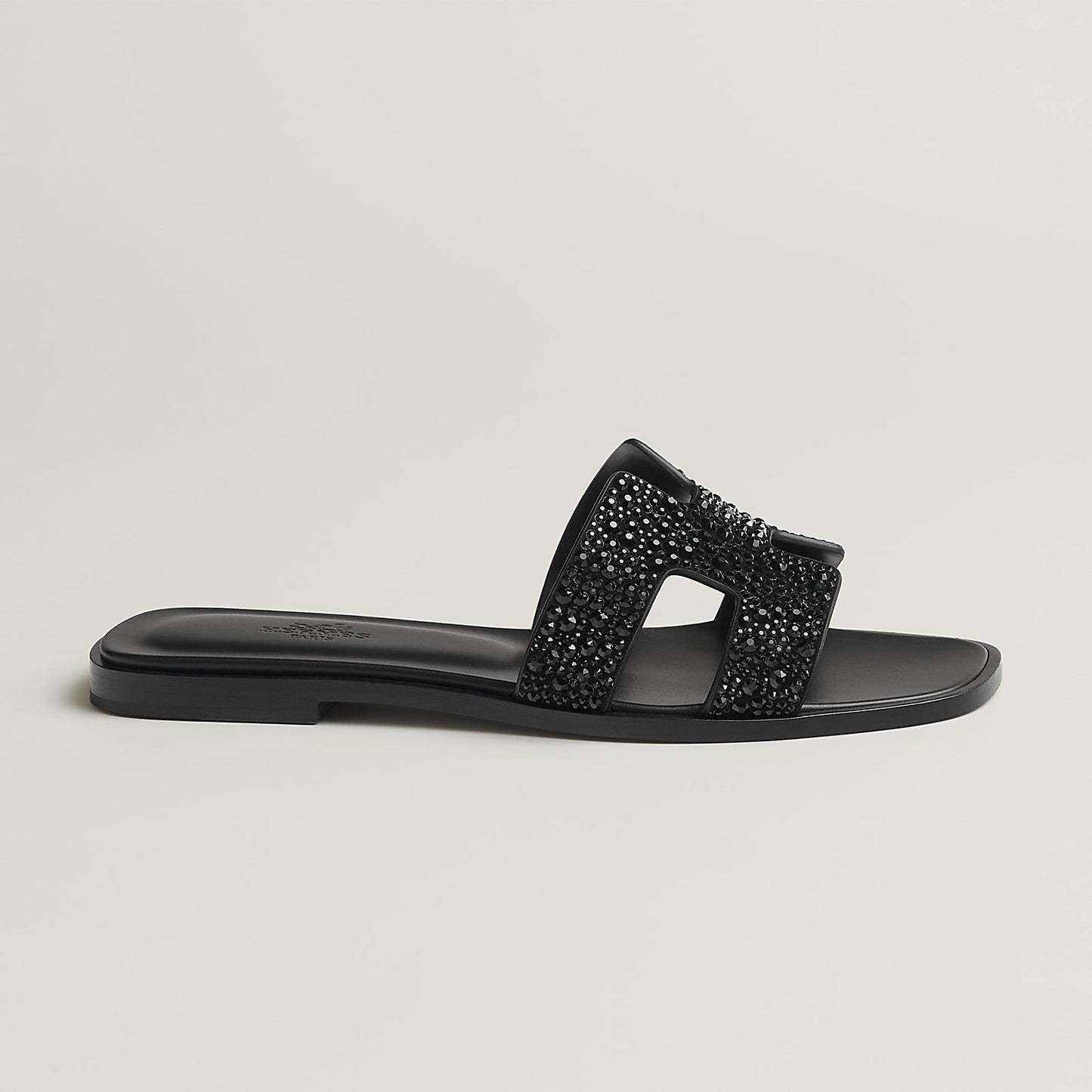 Hermès Oran sandal 'Noir'