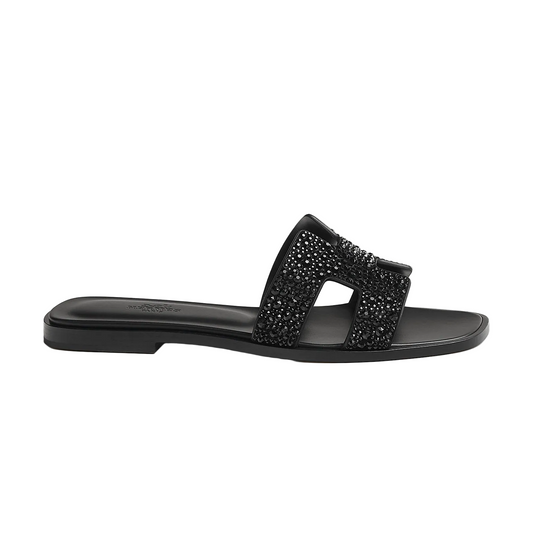 Hermès Oran sandal 'Noir'