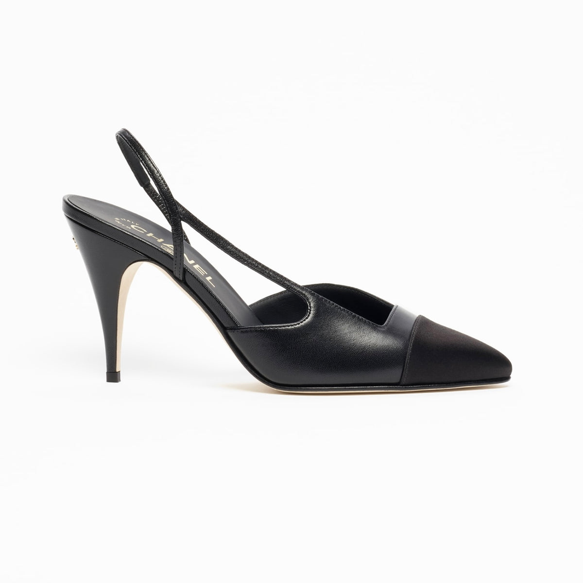Chanel MÉTIERS D’ART 2026 SLINGBACKS GOATSKIN & MIXED FIBERS BLACK