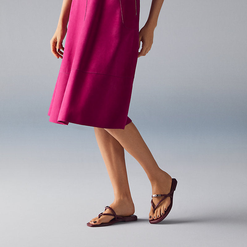 Hermès Miss sandal 'Rouge H'