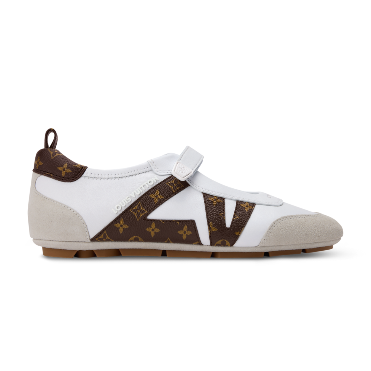 Louis Vuitton Sneakerina Mary Jane White
