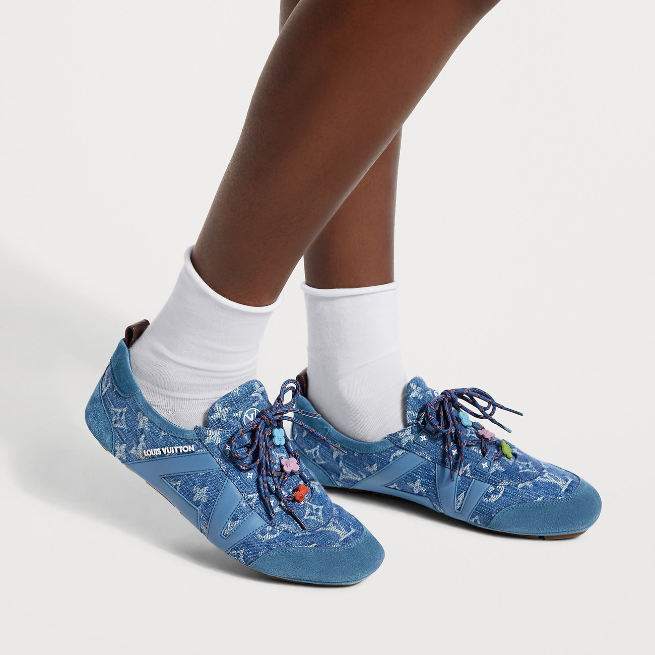 Louis Vuitton LV Sneakerina Bleu Denim