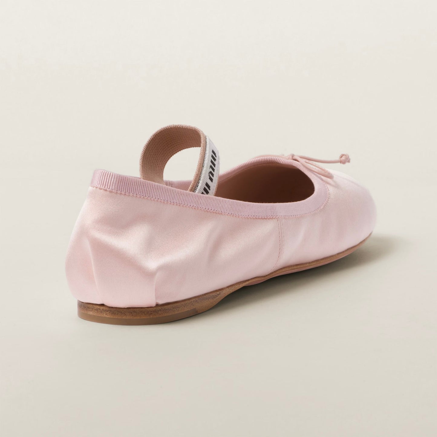 Miu Miu Satin ballerinas Orchid Pink
