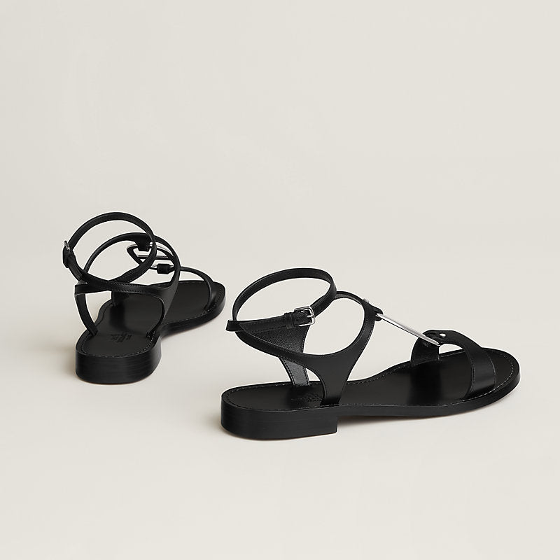 Hermès Marinella sandal 'Noir'