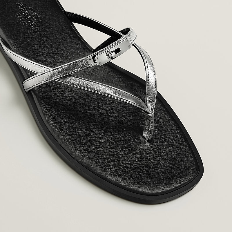 Hermès Miss sandal 'Gris Argenté'