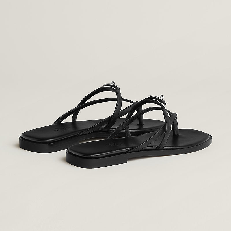 Hermès Miss sandal 'Noir'