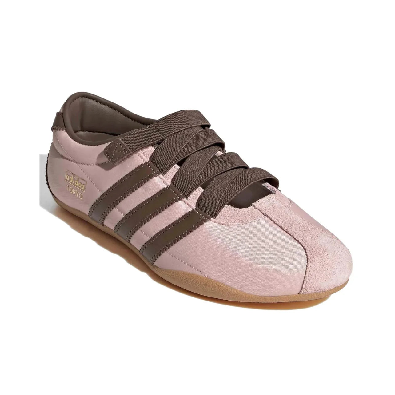 Adidas Tokyo Mary Jane Pink Brown ballet flats