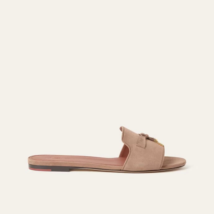Loro Piana Summer Charms Sandal Fossil (D499)