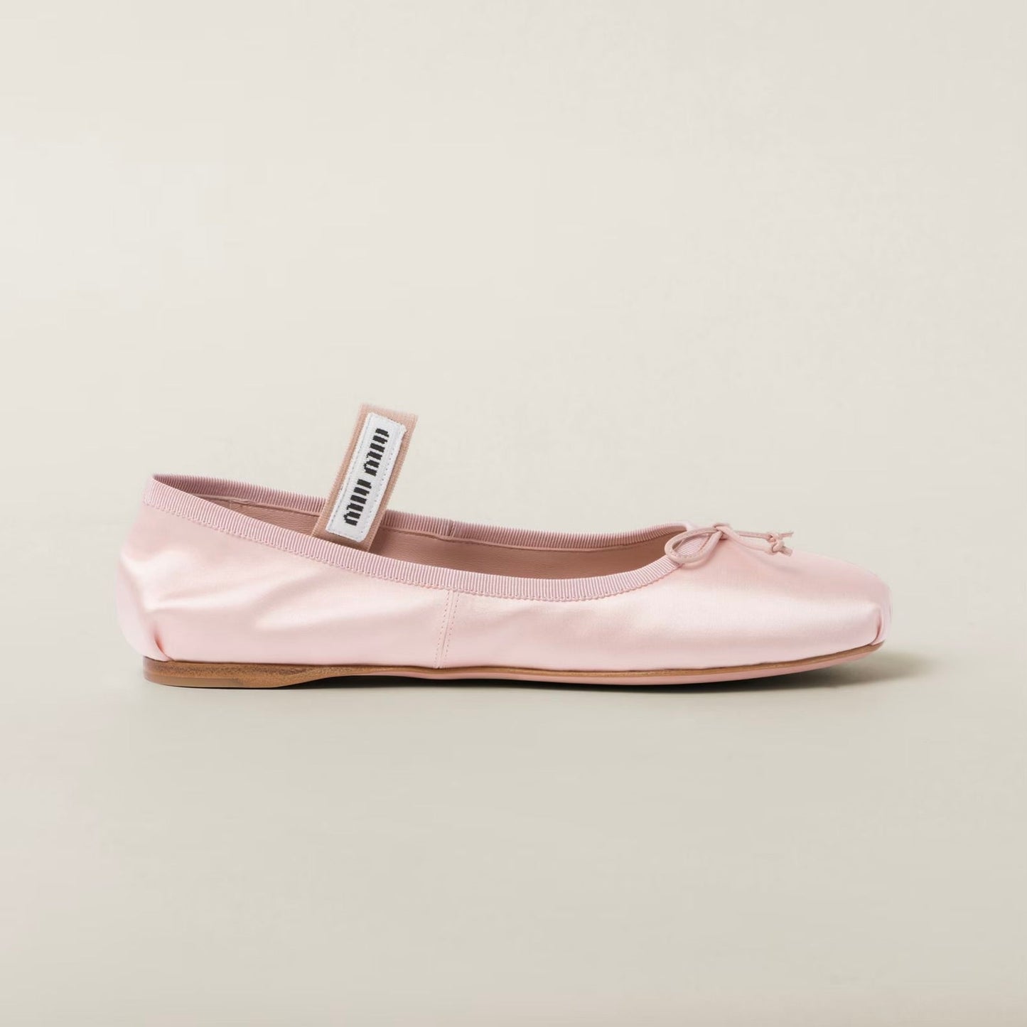 Miu Miu Satin ballerinas Orchid Pink