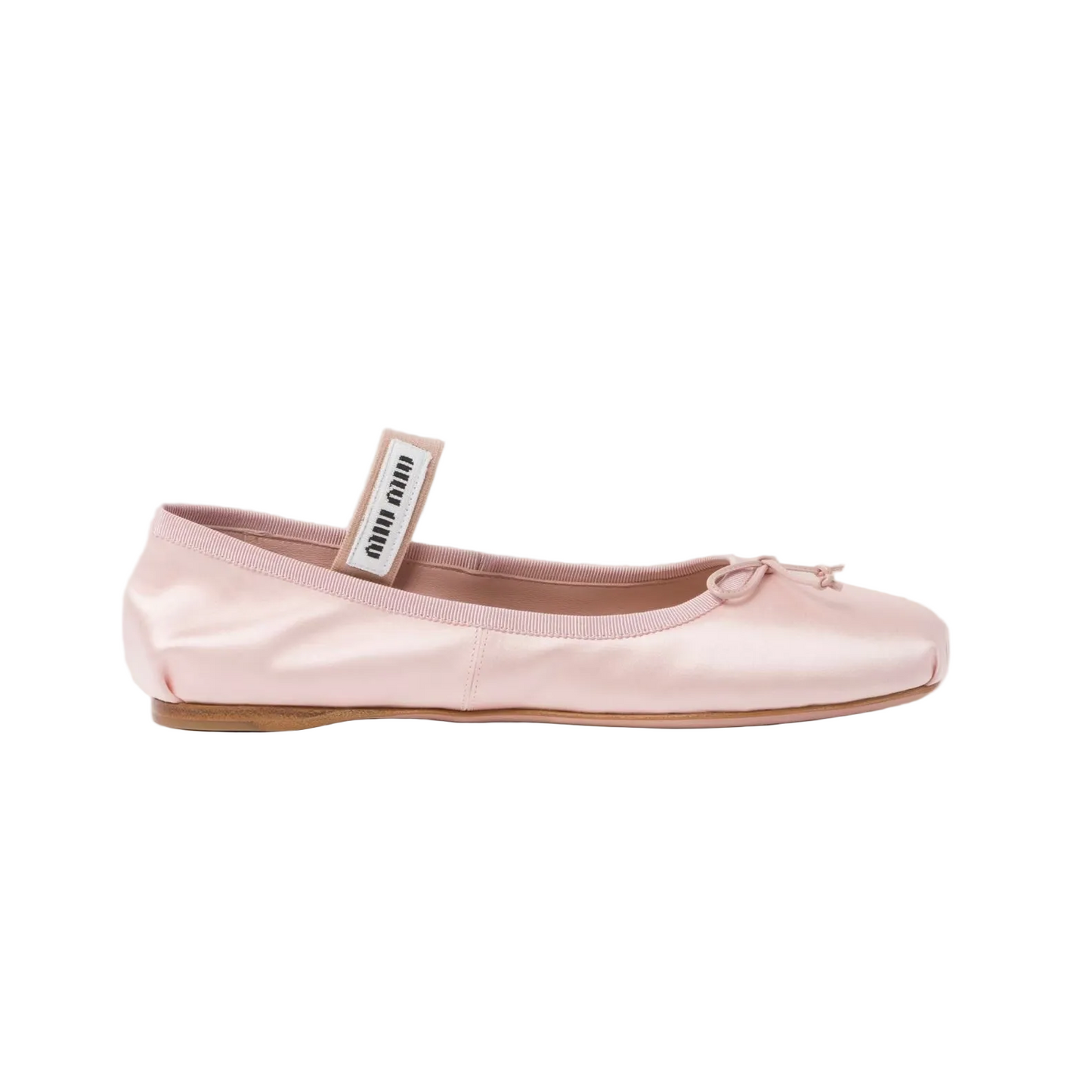 Miu Miu Satin ballerinas Orchid Pink