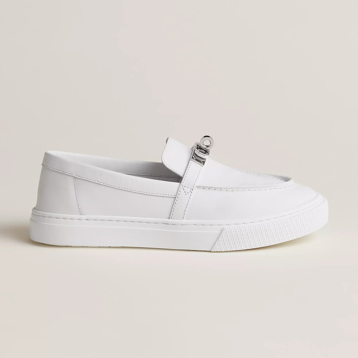 Hermès Game slip-on sneaker 'Blanc'