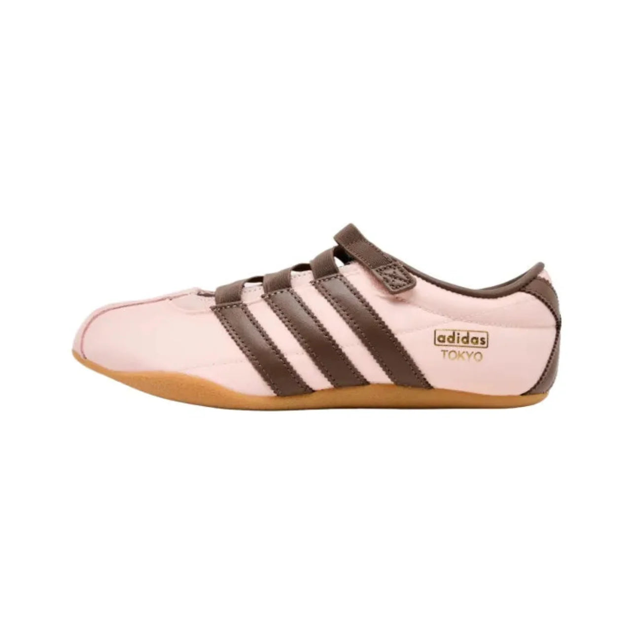 Adidas Tokyo Mary Jane Pink Brown ballet flats