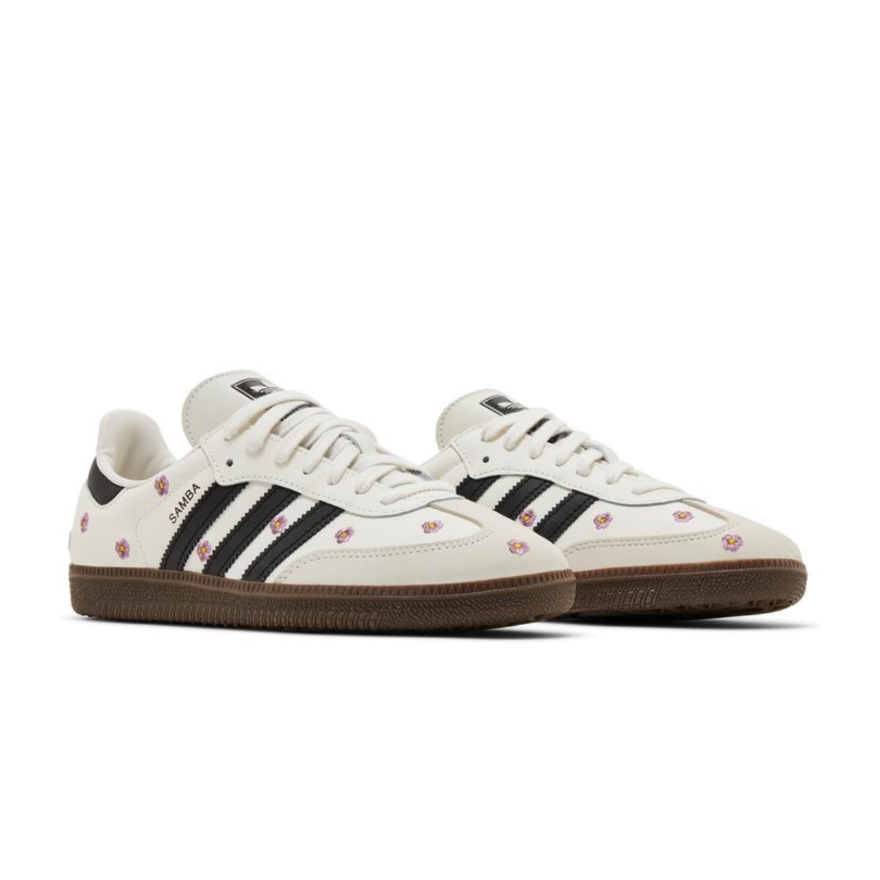 Adidas Samba – Light Purple Floral