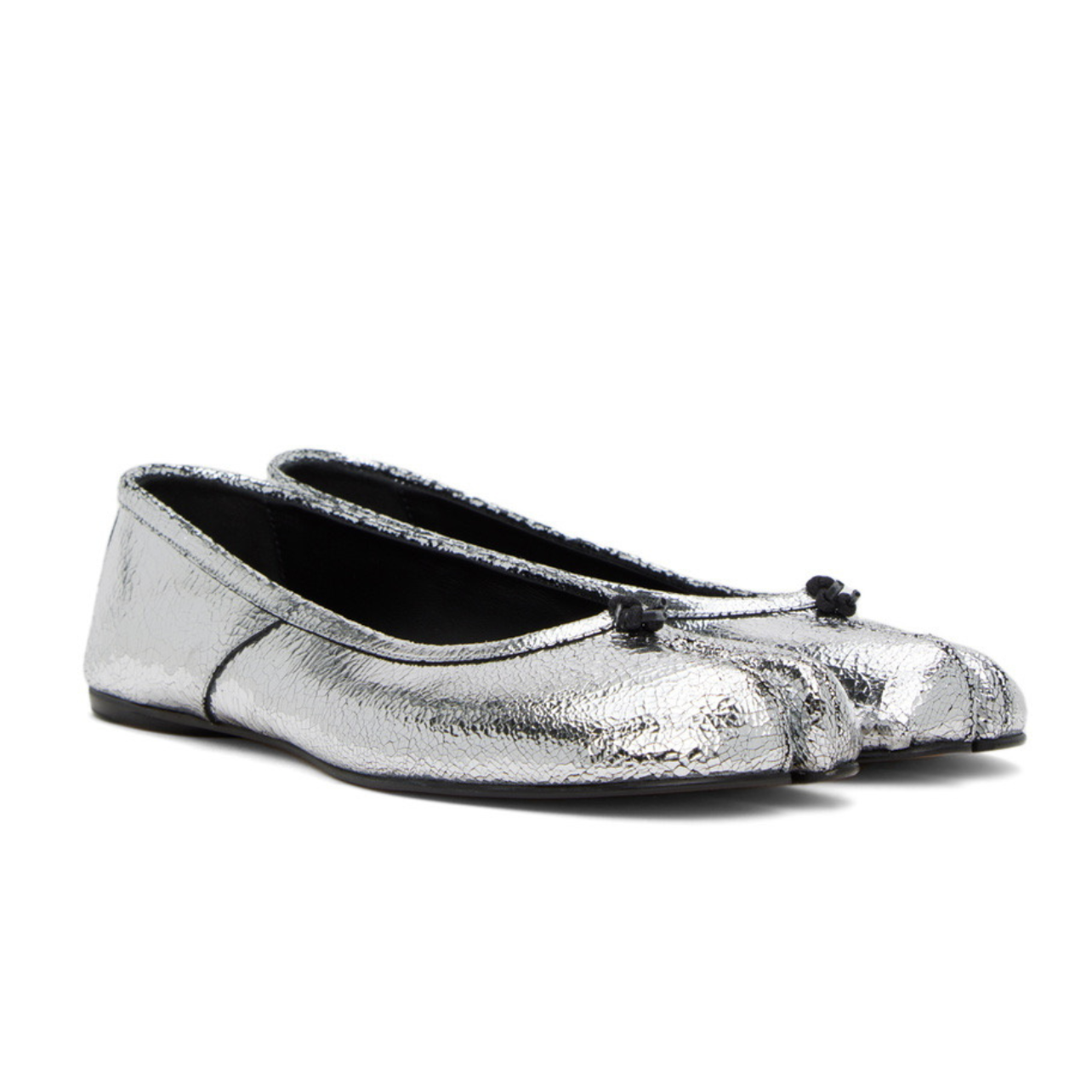 Maison Margiela Tabi Ballerina Cream Sliver