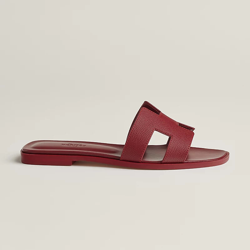 Hermès Oran sandal 'Rouge H'