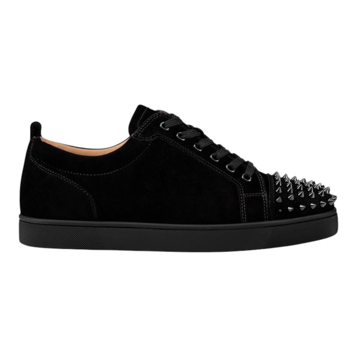 Christian Louboutin Louis Junior Spikes Veau Velours Sneaker