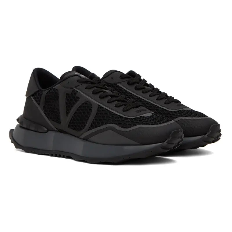 Valentino Garavani Black Netrunner Sneakers
