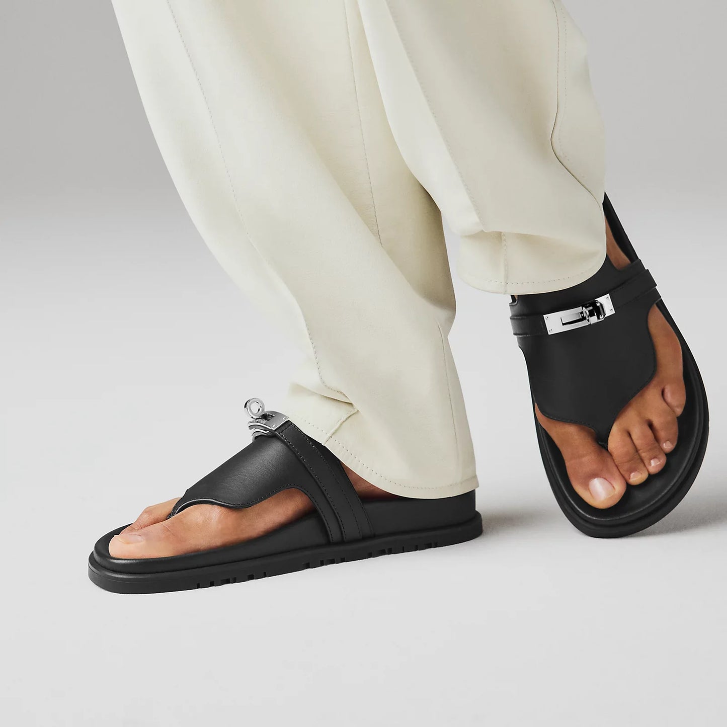 Hermès Empire sandal 'Noir'