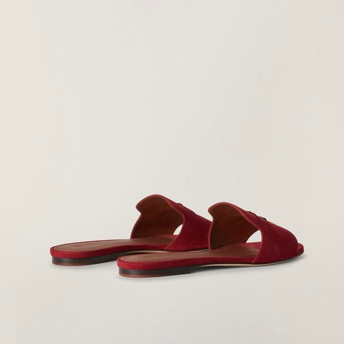 Loro Piana Summer Charms Sandal Oxblood (Q0B2)