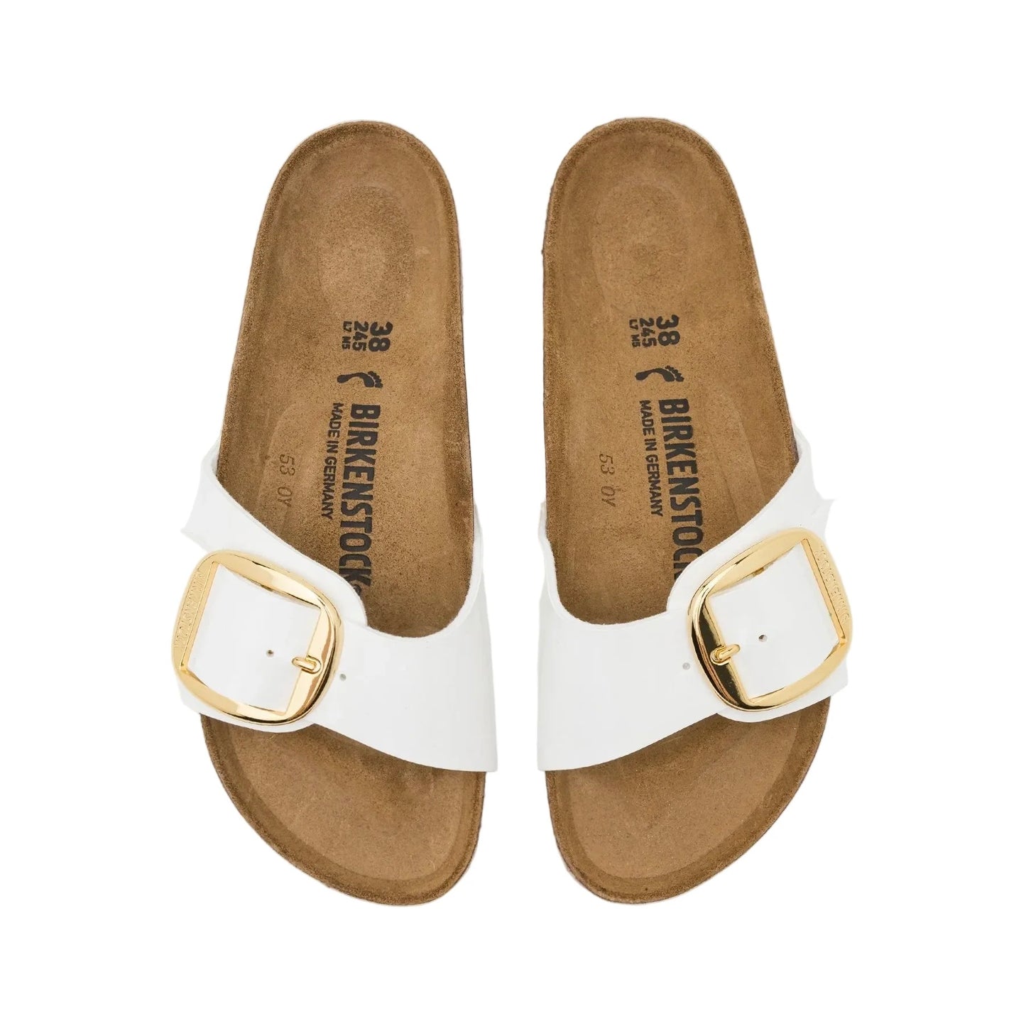 Birkenstock Madrid Big Buckle 'White'